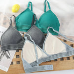 Push-Up Bras For Women Non-wire Brassiere V-neck Underwear 3/4 Cup Padded Lingerie Female Comfort Intimates