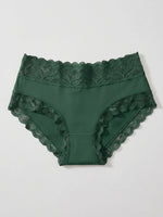 3PCS/Set Women's Sexy Lace Panties High Waist Hollow Out Briefs Breathable Underwear Female Elastic Soft Lingerie XS-XXL
