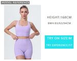 DIAS FIT JOY Yoga bra Naked feel cross back sports bra yoga clothes women's Cycling running fitness top