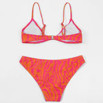 ZTVitality Print Women Swimsuit Sexy Bikini 2022 New Arrival Biquini Padded Bra Low Waist Beach Swimwear Brazilian Bathing Suit