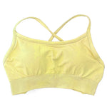 Backless Sports Bra Women Padded Yoga Bra Gym Top High Support Seamless Yoga Tank Top Fitness Crop Top Workout Running Underwear