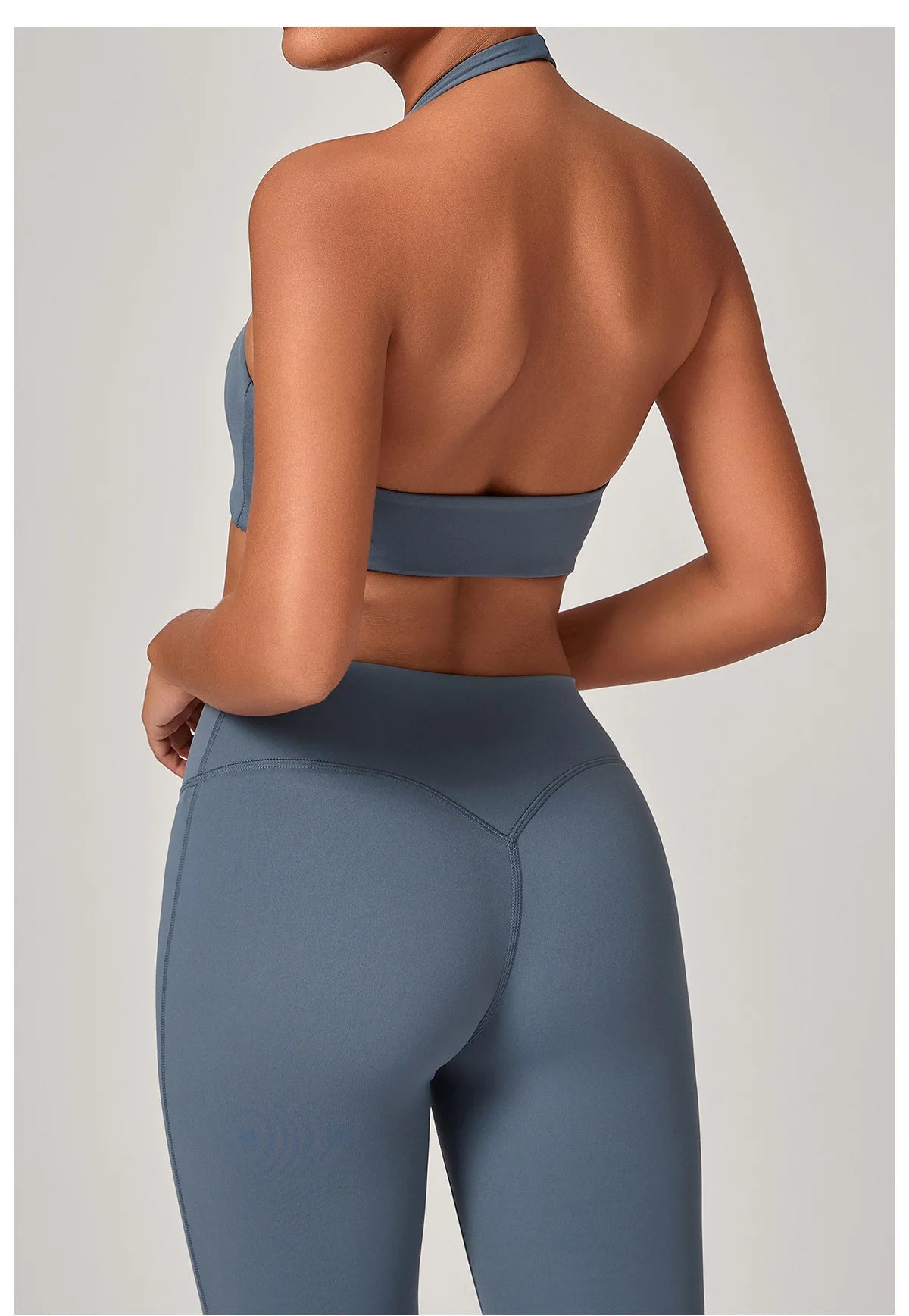 Sexy Fitness Bra Women Sports Sports Bra Halter Top High Support Push-up Open Back Running Gym Wear Yoga Bra Workout Underwear