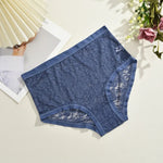 New Women Sexy Panties Safe Hollow Out Lace Floral Ladies Briefs Low Waist Solid Comfortable Hot Sale Female Underpants S-XXL