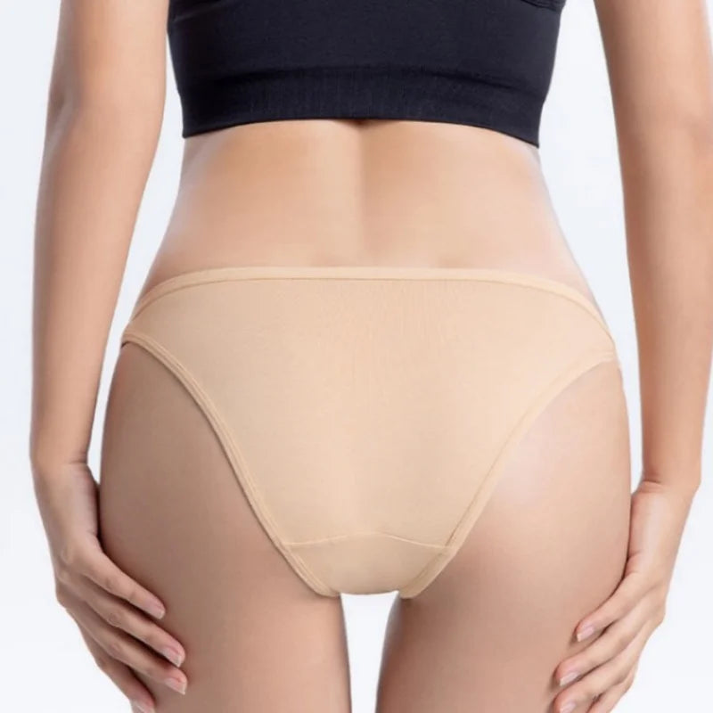 1Pc Cotton Panties Women's Low Waist Briefs Female Underwear Breathable Underpants Comfort Panties Sexy Lingerie M-XL