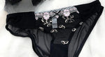 Pure Wind Ultra-thin Lace Underwear Women's Big Chest Small with Underwire Sexy Retraction Breast Support Breathable Bra Set ABC