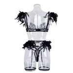 Langerie Bilizna Sexy Lingerie Outfit Vulgar Female Underwear Set for Women Clothes Sex Bіdzna Z Video Access Women's Langgery
