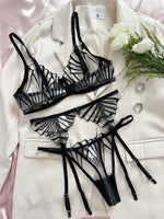 Women's Sexys Lingerie Woman Senxual Bra and Panty Set Romantic Lingeries Set for Woman Hot Lingeries Sets Sexy Outfit Thong