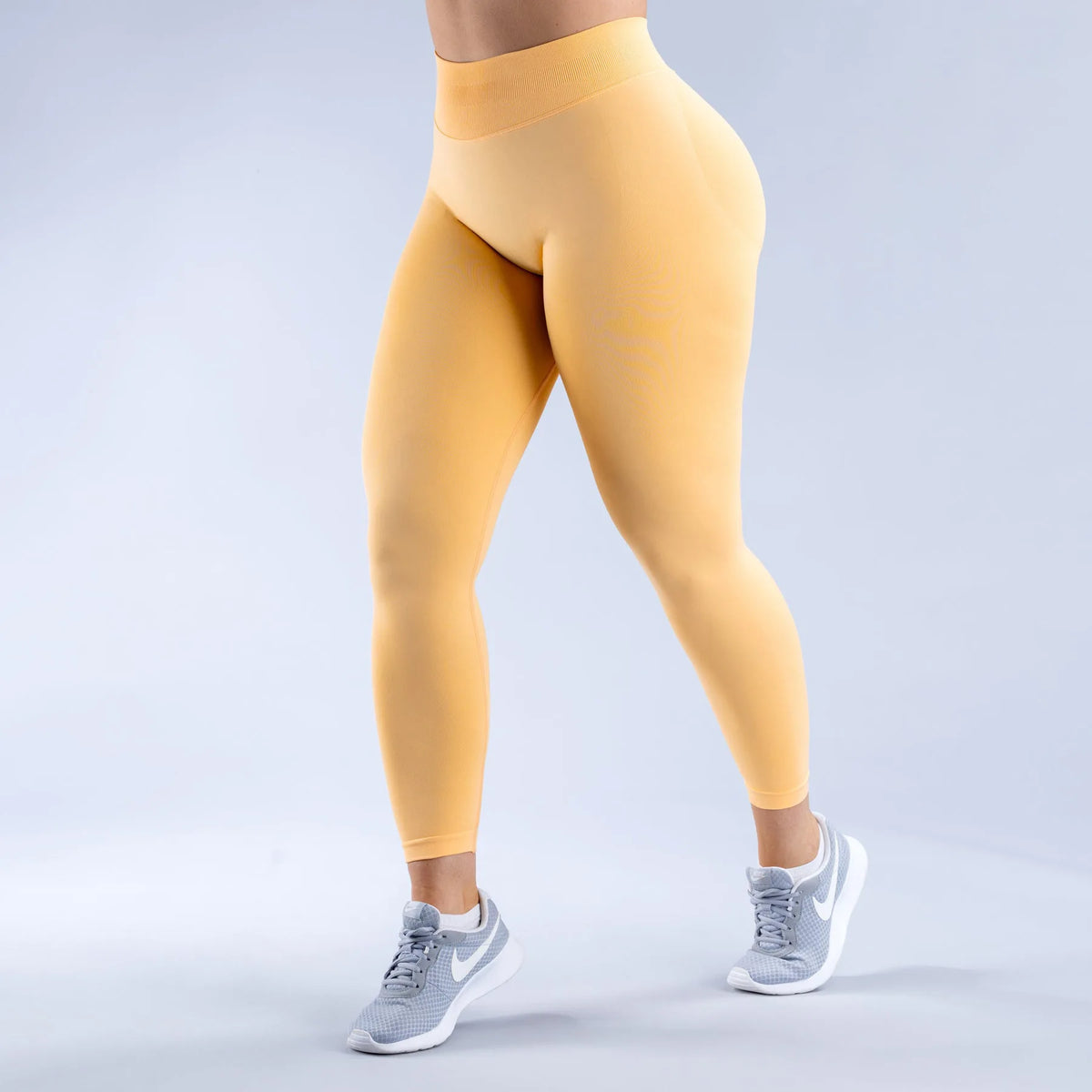 LOGO Impact Fitness Sports Shorts Riding Tight High Elastic Peach Hip Riding Yoga Low Waist Tight Hip Yoga Pants