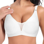 Women's Seamless Bra 3/4 Cup Thin Molded Cup Bra Thin Flattering Plus-size Soft Support Push-up and Comfortable Breathable Bra