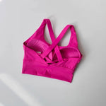 Women's Shock-Absorbing Yoga Sports Bra Summer Fitness Gathered Breasts Accessory Breathable Comfortable Yoga Sports Bra
