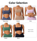 Hearuisavy Summer High Quality Sports Bra Push Up High Impact Gym Underwear Women Breathable Yoga Clothes Fitness Workout Top
