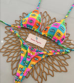 2026 New Sexy Prints Mciro Bikini Set Women Holiday Swimsuit Lace-up Swimwear 2 Piece Set Backless Biquine Brasileiro Beachwear