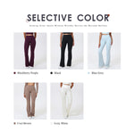 Hearuisavy Summer Woman Workout Flared Pants Leggings Pilates Fitness Trousers High Waist Butt Lifting Yoga Bell-Bottom Pants