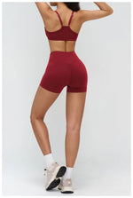 Yoga Clothes Set 2PCS Gym Crop Top Women Outfits Sports Bra High Waist Legging Fitness Suit Running Workout Tracksuit Sportswear