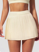 Golf Tennis Skirts with Pocket Women Gym Running Pleated Skorts Outdoor Sports Fitness Slim Shorts High Waist Yoga Golf Skirt