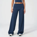 Yoga Pants Women High Waist Fitness Sports Flared Trousers Gym Workout Jogging Wide Leg Pants Female Dance Sports Flared Pants