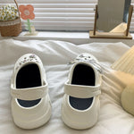 Cute DIY Bow knot Fashion Clogs For Women Indoor Street Slippers Thick Sole Female Summer Shoes Soft EVA Girls Beach Sandals