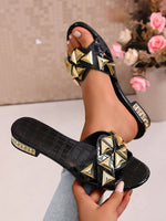 Women Shoes Ladies Flip Flops Designer Outside Female Slippers Summer New Luxury Sandals Fashion Walking Open Toe Slides