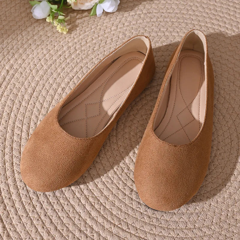 Women Flats Shoes Comfortable Knit Ballet Flat Shoes Women Casual Slip on Loafers Office Boat Sneakers Women Zapatos De Mujer