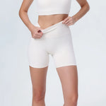 DIA FIT JOY New Naked Feel Tight Fitting Pants Cycling Yoga Pants High Waisted and Hip Lifting Sports Shorts Fitness Pants
