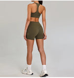 Sports Short Women Yoga Legging Shorts Squat Proof High Waist Fitness Tight Running Short Quick Drying Cycling Workout Gym Short