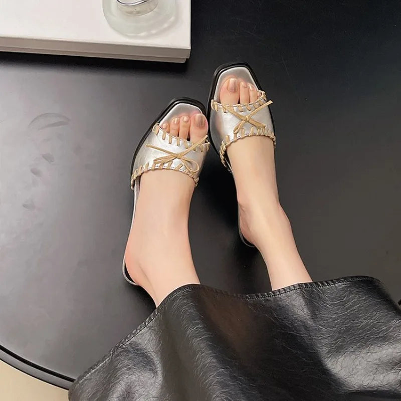 2026 Summer Slippers Women Heel Women Sandals Luxury Designer Sandals Fashion New Shoes for Women