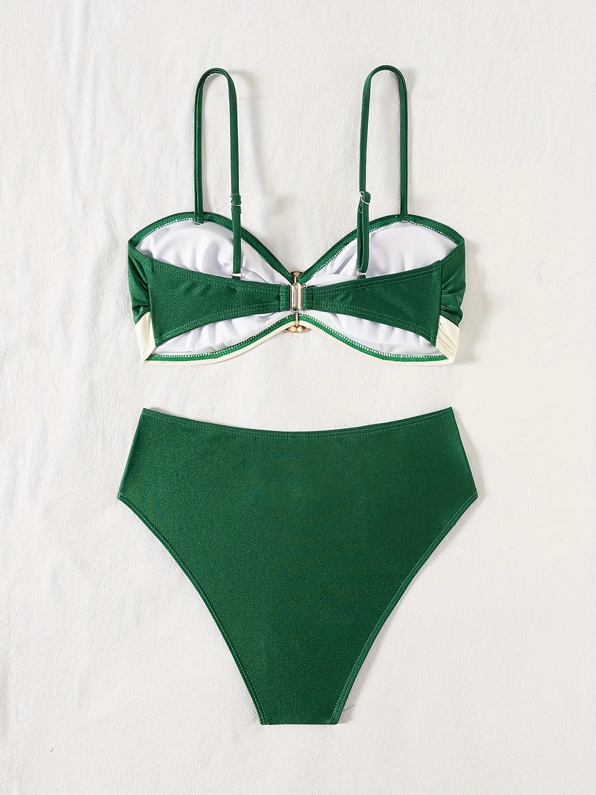 Sexy Bikini 2025 Woman Swimsuit Two Pieces Swimwear Female High Waisted Bikinis Set Swimming for Bathing Suits Brazilian Biquini