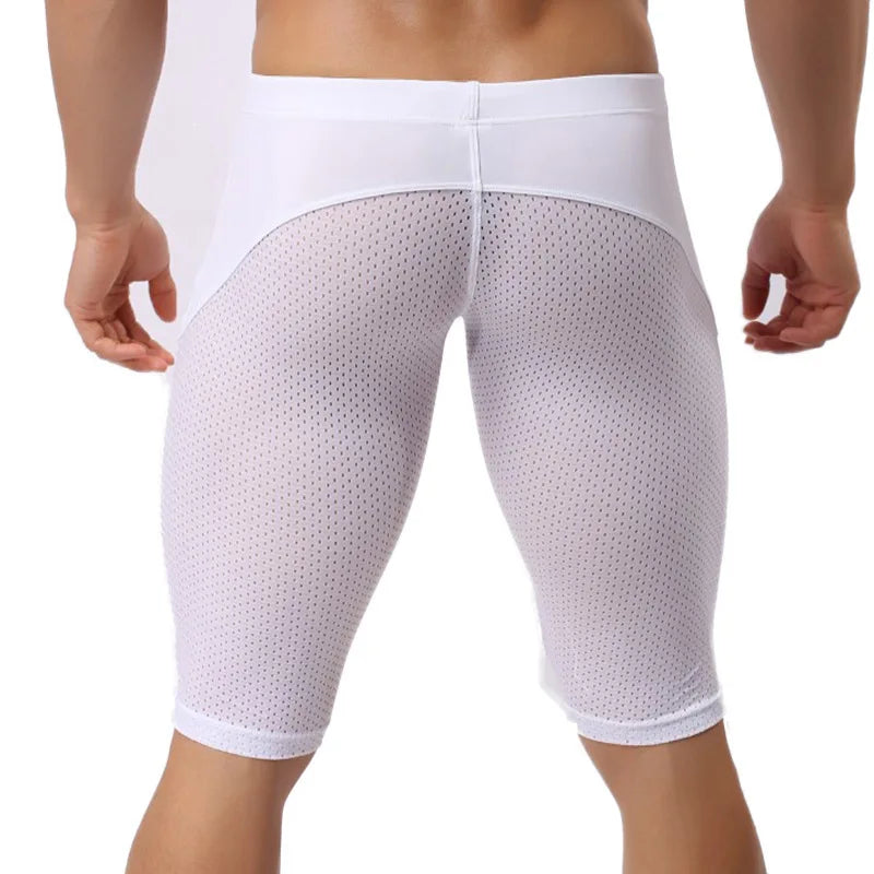 Men's Underwear Shaping Pants Sports Slim Fit Pants Sports Mid-Length Pants Cycling Pants Pants Casaul Elegant Style Pants 3TEL