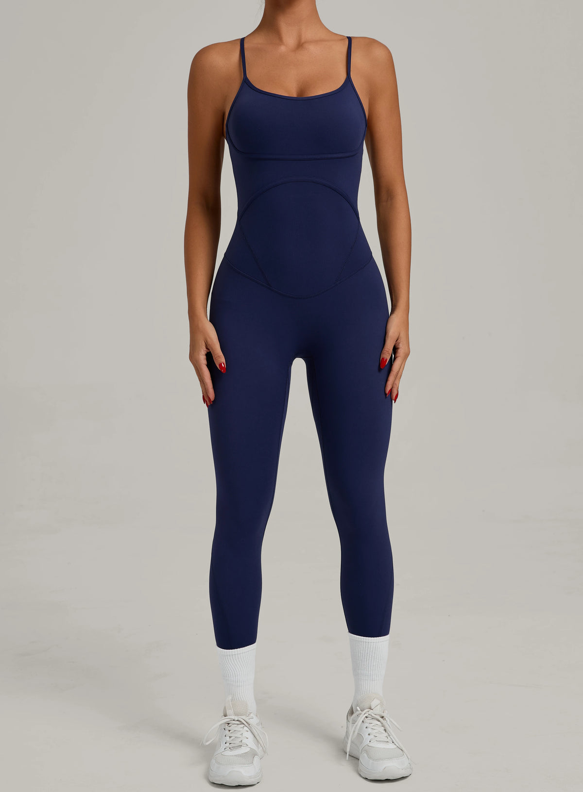 Padded One-Piece Yoga Clothes Sportswear Women's Gym Push Up Workout Clothes Fitness Sports Fitness Wear Yoga Jumpsuit