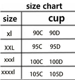 Full coverage large size bra without underwire, ultra-thin summer style adjustable anti-sagging sexy comfortable blue floral lac