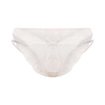 Rhinestones Girls Sexy G String Lace Panties Women Underwear Briefs Hollow Out Thong Transparent Lingerie Intimates