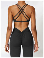 Sexy Sports Leggings Women V Back Scrunch Flares Leggings High Waist Yoga Flares Pants Push Up Gym Leggings Women Yoga Clothes