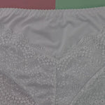 Beauwear women large size lace panty 2XL 3XL 4XL 5XL 6XL 7XL big size nylon spandex underwear female middle waist briefs