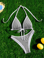 Sexy Women's Swimsuit Two-piece Bikinis Sets Two-piece Beach Trend Bikini Female Swimwear for Bathing Suit Woman Beachwear