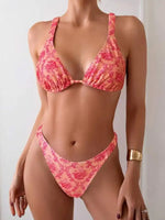 2026 Triangle Strappy Bikini Women Sexy Swimwear Female Brazilian Swimsuit Bathers Bathing Swimming Swim Suit Beachwear Summer