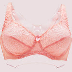 Womens Lace Bras Transparent Underwire Bra Sexy Lingerie Underwear Perspective Plus Size Bralette Large Cup 34-44 B C D DD E F