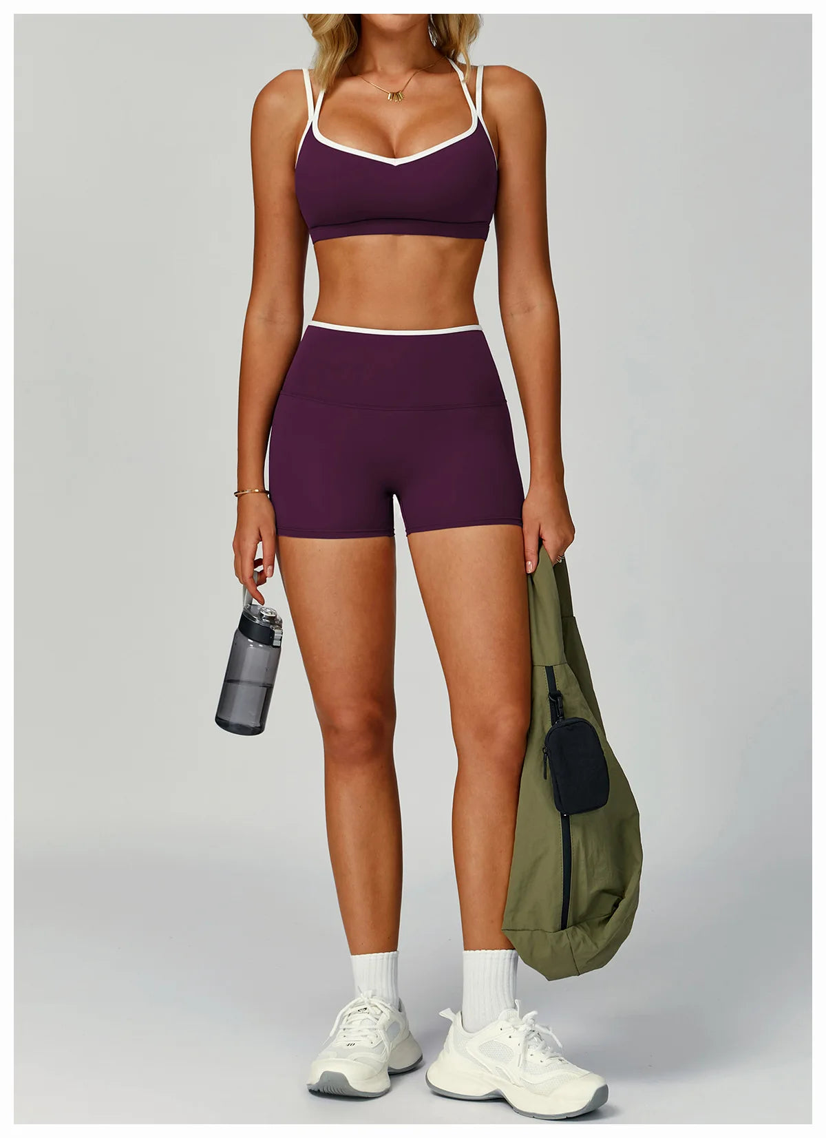 Sexy Back Sports Bra Top Women's Push-Up Yoga Underwear Fitness Top Running Workout Yoga Top Soft Beauty Back Bras Gym Underwear
