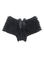 Women Panties Mid Waist Dance Gauze Underpants Cute Sweet Underwear Lady's Cake Layer Trunk Comfort Breathable Ballet Underwear
