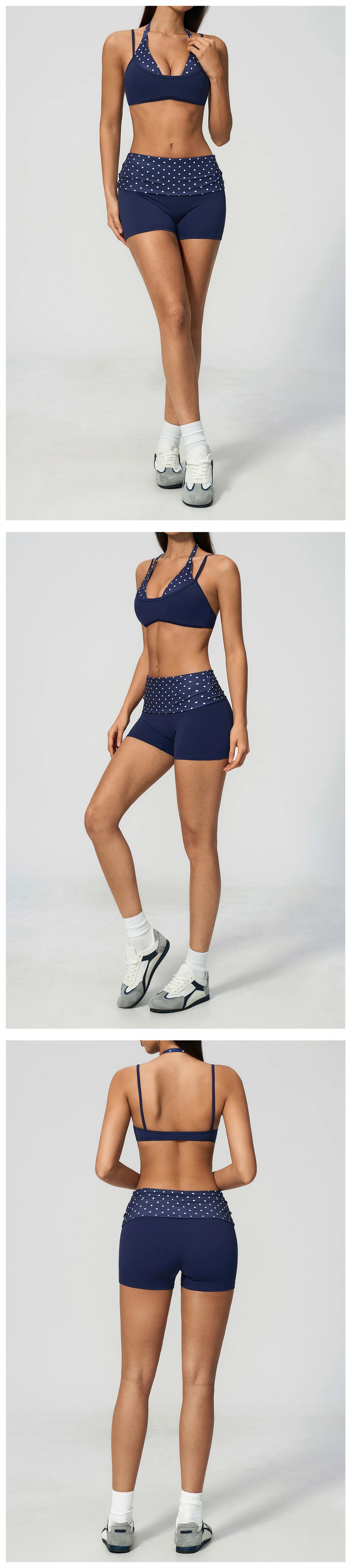 Yoga Set 2PCS Fitness Set Women's Tracksuit Sports Outfits Workout Clothes Female Running Capri Pants Gym Suit Athletic Wear