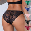 5pcs Sexy Women's Panties Perspective Floral Female Underpants Sexy Lingerie Breathable Comfortable Lady Briefs Elegant Underwea
