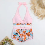 Sexy High Waist Bikini Shorts 2026 Women Swimsuit Two Piece Swimwear Female Bikinis Set Sports Bathing Suits Brazilian Biquini