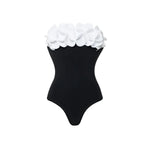 2026 New Retro One Piece Swimsuit Skirt Shoulder Strappy Swimsuit Print Floral Swimwear Women Slimming Bathing Suit Beach Wear