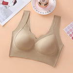 Push Up Bras For Women Seamless Underwear Breathable No Steel Ring Support Fitness Underwear With Pads Sexy Lingerie M-XXL