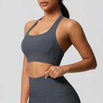 Women Fitness Yoga Bras Sexy Sling Beauty Back Fitness Push Up Sports Women Underwear Running Crop Top Yoga Clothes