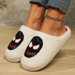 Women Cartoon Plush Slippers Winter 2024 Halloween Style Non Slip Warm Winter Home Slippers Ladies Casual Soft Sole Cotton Shoes