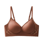 Women's Seamless Push-Up Bra Soft Support Brushed Anti-Sagging Palm Cup Comfortable Underwear Comfortable Everyday Bra