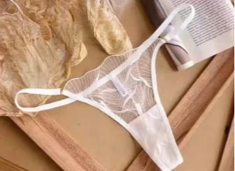 Sexy French Front Hook Bra Set Ultra Thin Sheer Pure Sensual Breathable Lace Lingerie for Women Summer New Fashion S-XL MOYISU