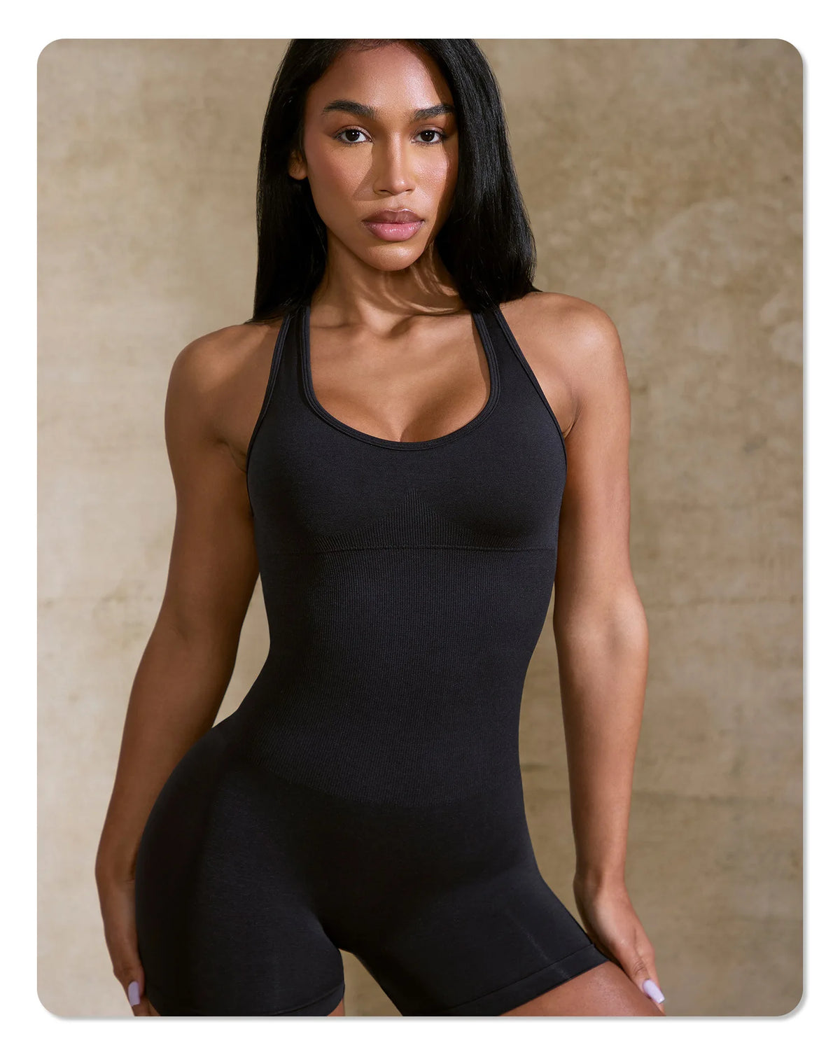 Seamless Yoga Jumpsuit Sleeveless Shorts One Piece Yoga Suit Sexy Cutout Backless Top Women Playsuit Gym Summer Workout Clothes
