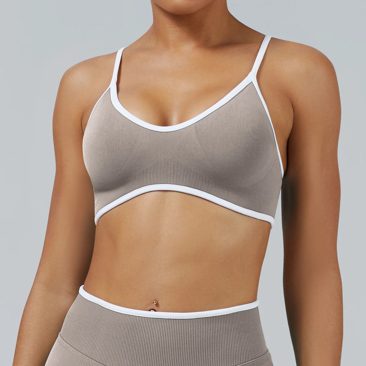 High Strength Sports Bra Seamless Yoga Top Women Fitness Gym Active Wear Back Cross Workout Push-up Fitness Running Underwear