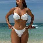 2026 New Sexy Bikinis Swimsuits Women's Swimwear Push Up Female Beach Swim Wear Bathing Suits Brazilian Bikini Set Pool Bather